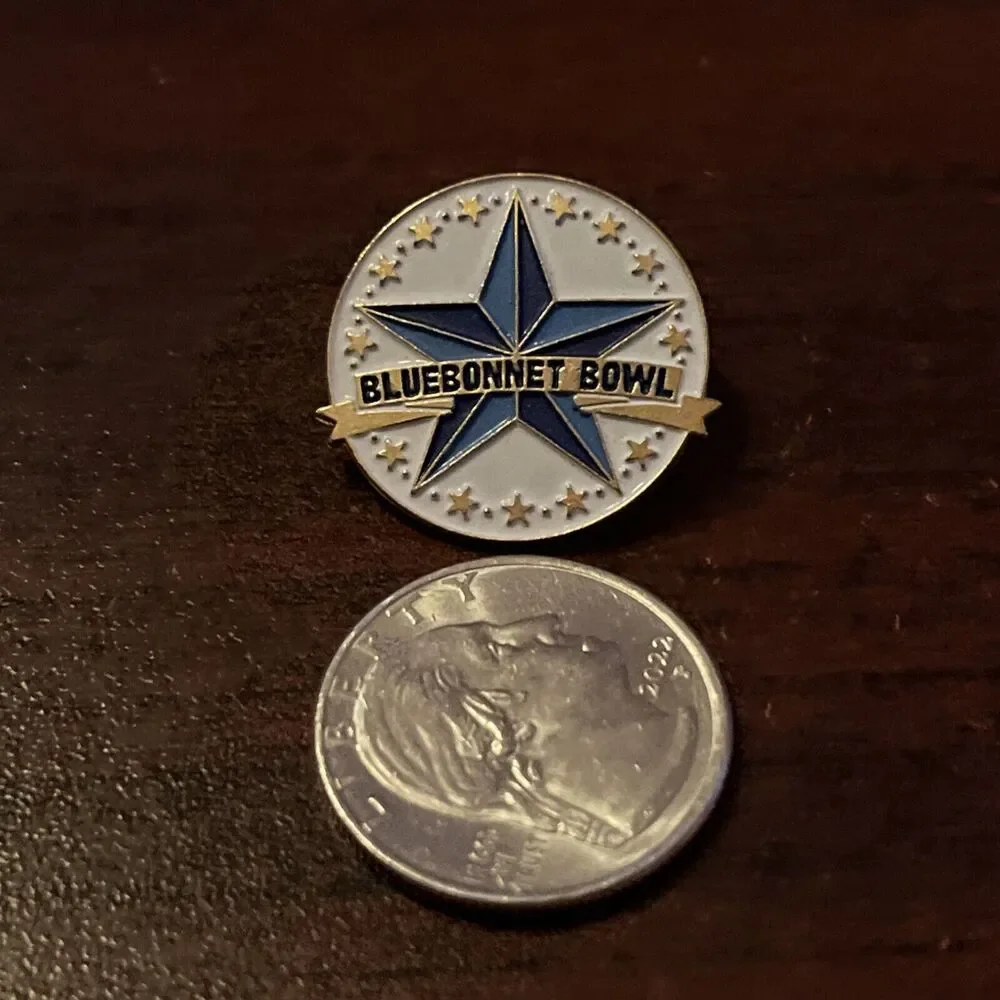 Bluebonnet Bowl‎ College Football Lapel Hat Pin